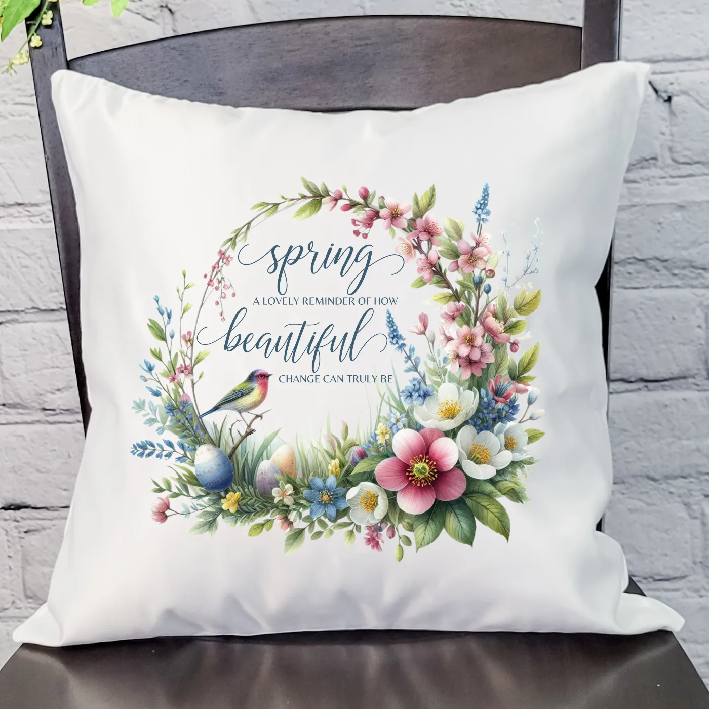 Spring Beautiful Pillow Cover