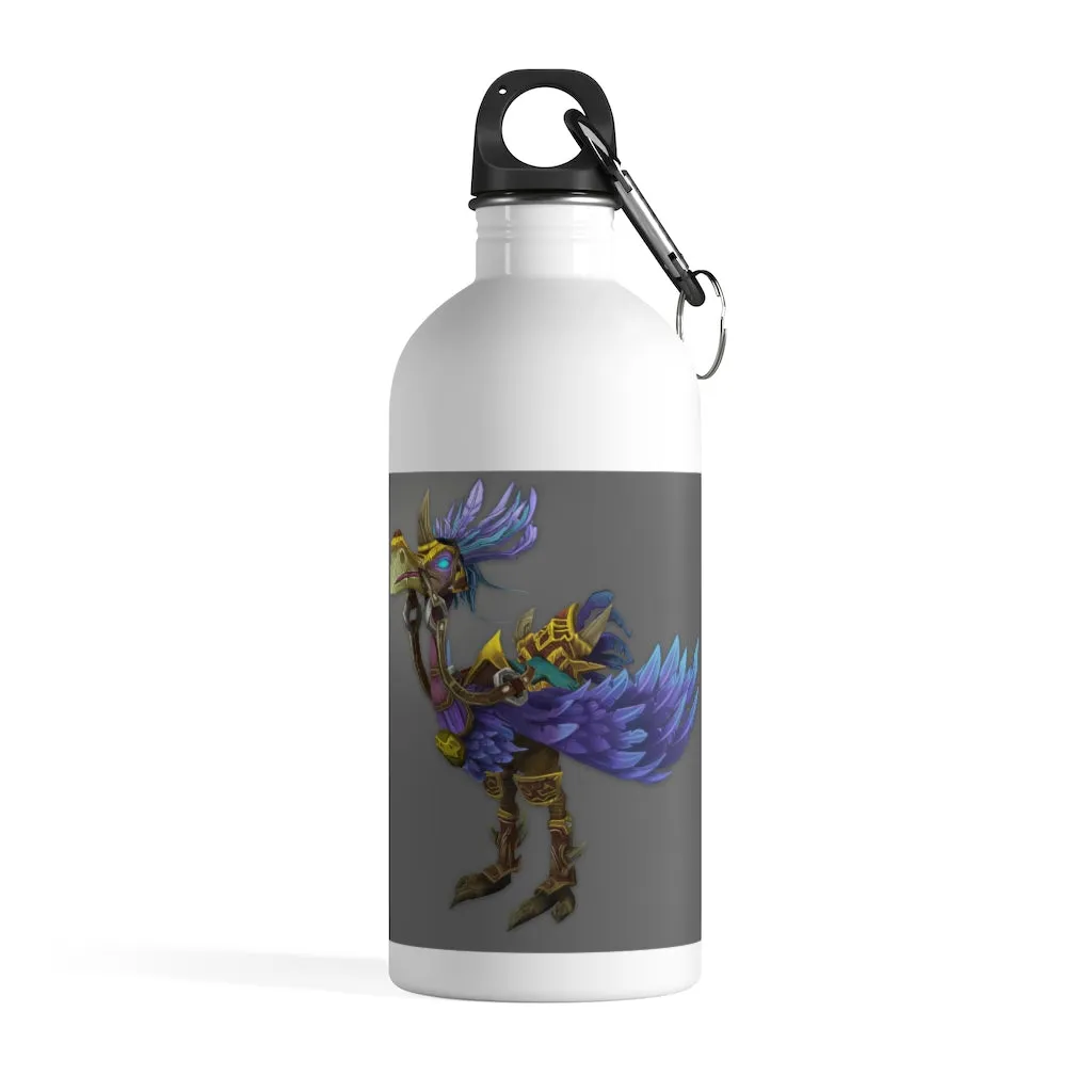 Squawkers the Ostrich Mount Stainless Steel Water Bottle