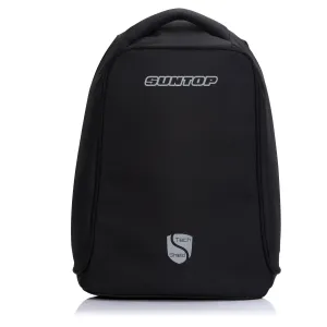 Suntop Anti-Theft TechShield USB Backpack (Black)