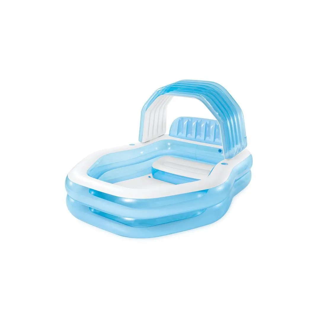 Swim Center Inflatable Family Sunshade Pool 2.29 x1.91 x 1.35mt.