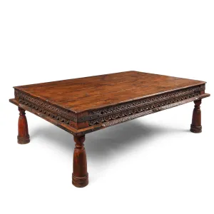 Takhat Coffee Table From Gujarat - Early 19th Century