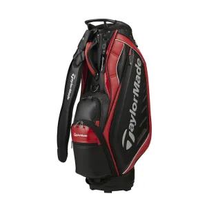 TAYLORMADE 9.5" Auth-Tech Cart Bag (Black/Red)