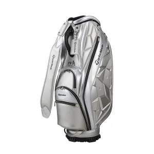 TAYLORMADE 9.5" Premium Modern Cart Bag (Silver)