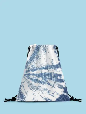 Tie Dye Drawstring Backpack