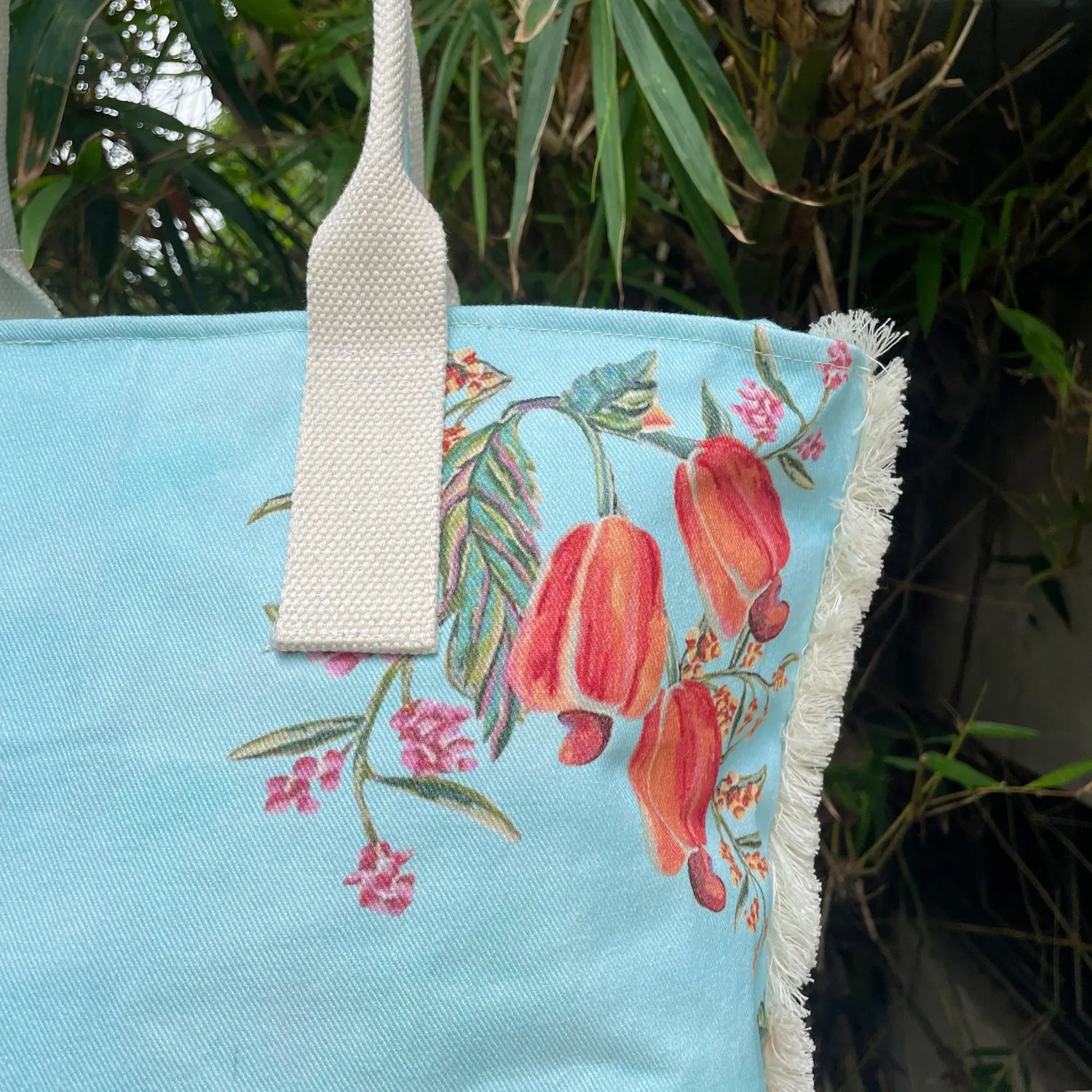 Tropical Fruit Canopy  Beach / Tote Bag