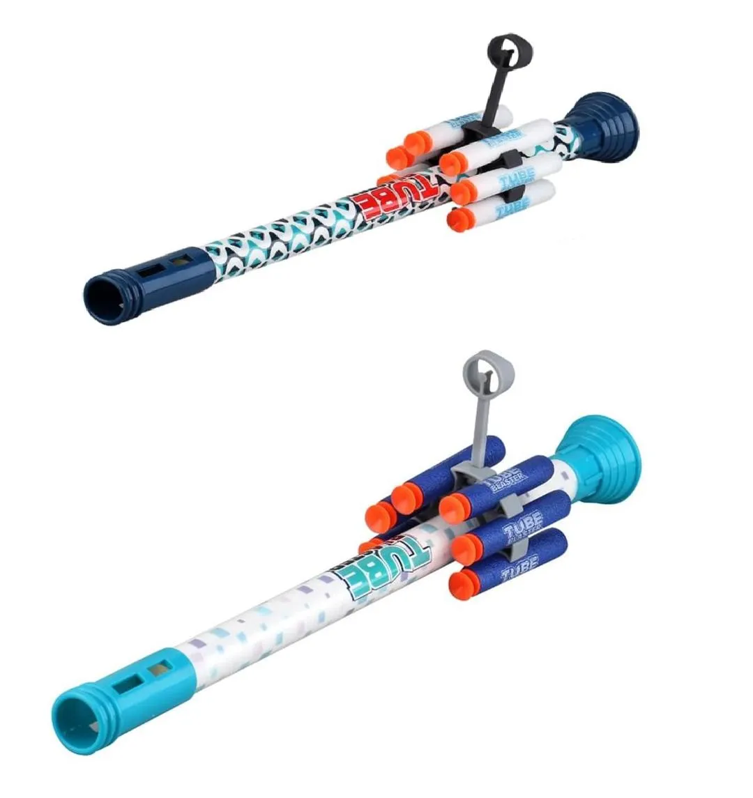 Tube Blaster Blow Dart Shooter Set - Ages 6  - 1PC Assorted Color