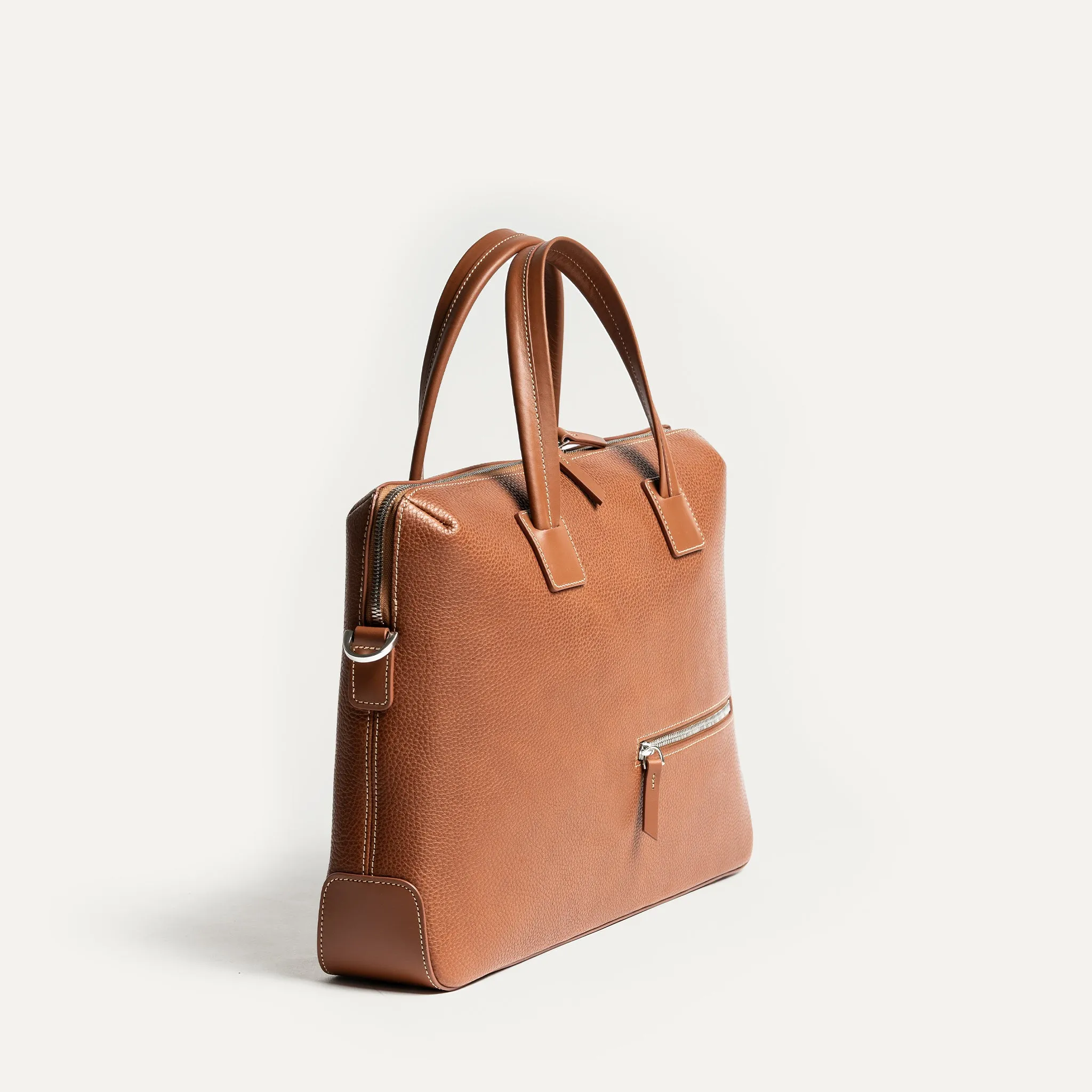 VALENTIN | Cuir grainé cognac