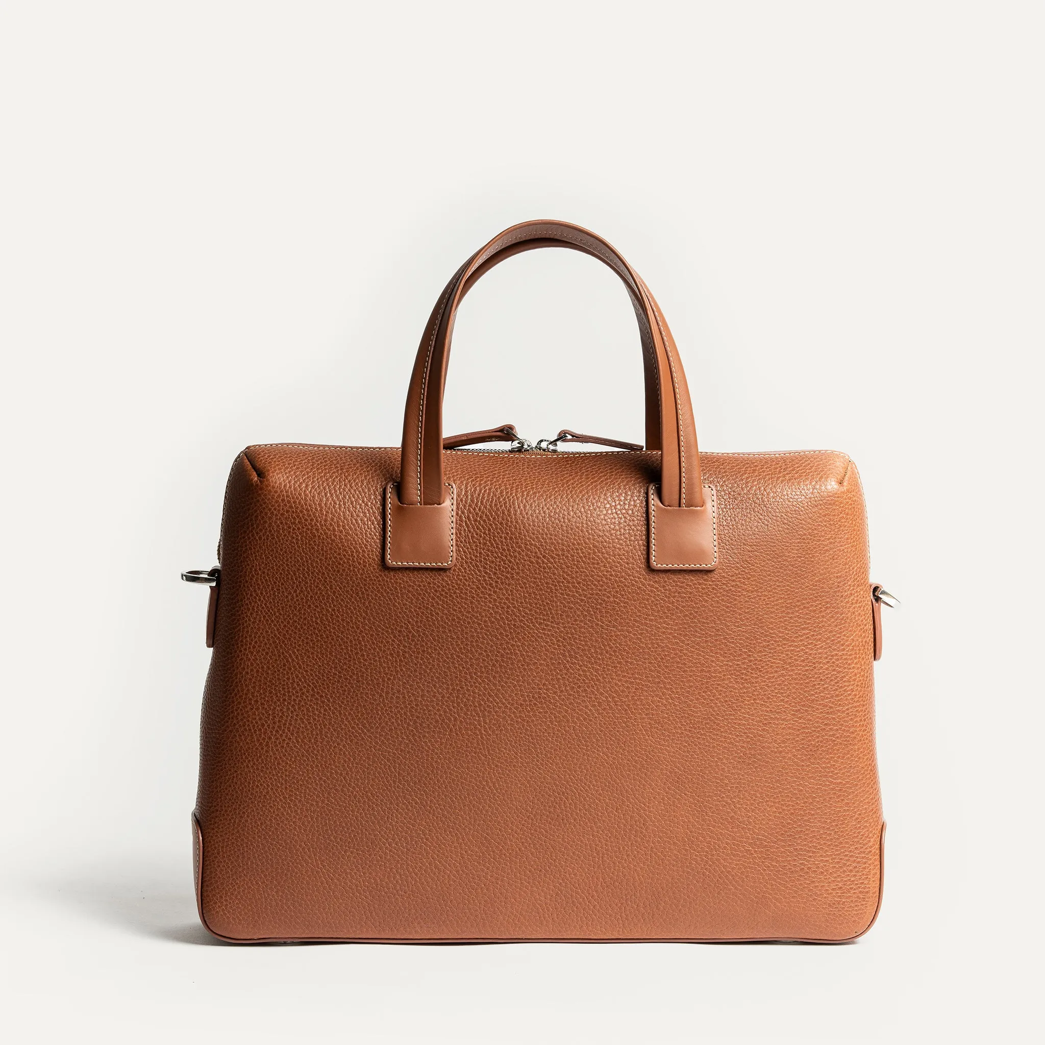 VALENTIN | Cuir grainé cognac