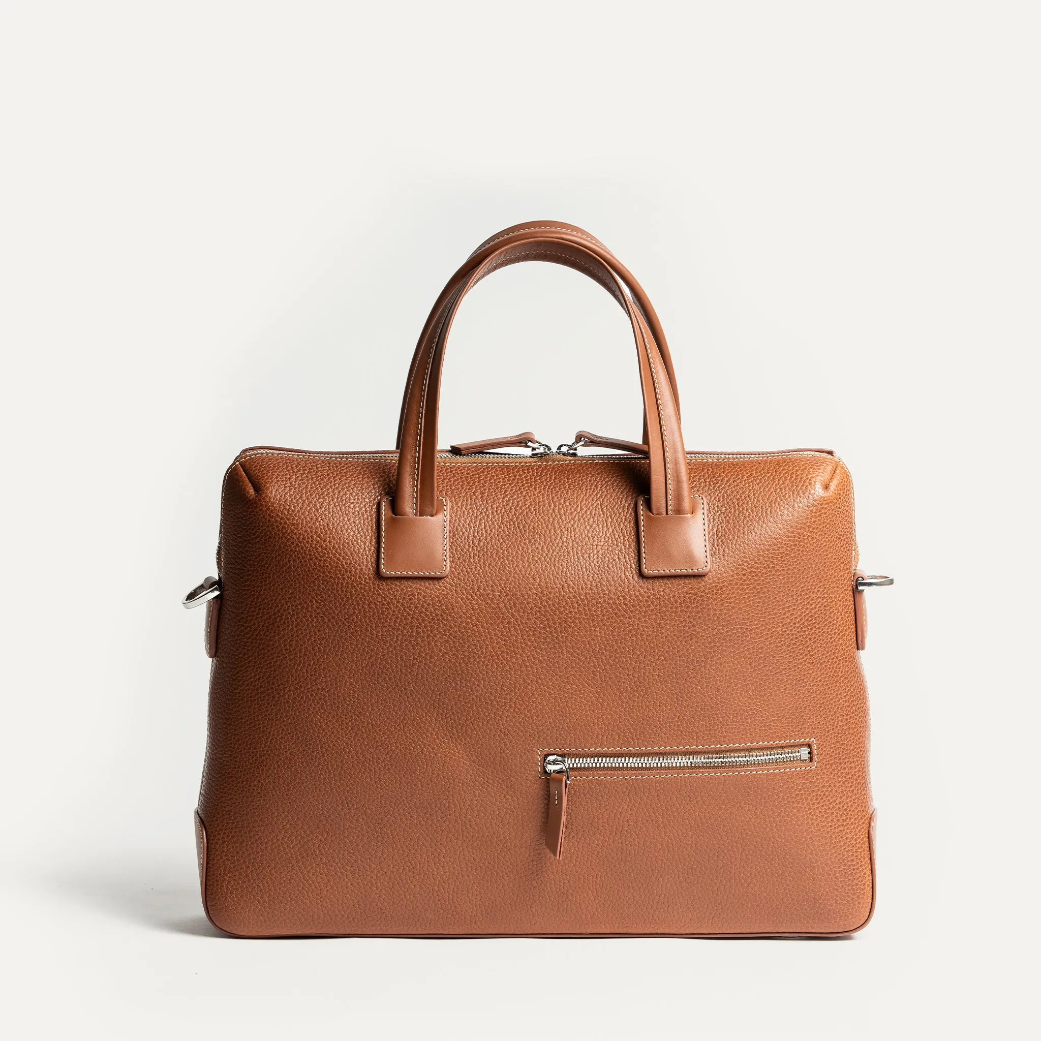 VALENTIN | Cuir grainé cognac