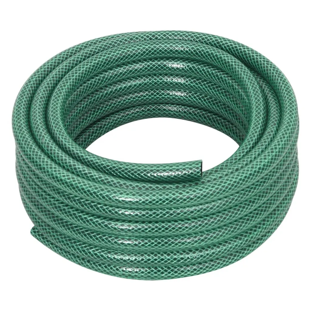 vidaXL Garden Hose Green 0.5" 30m PVC - Durable, Flexible & Weather-Resistant Hose for Efficient Irrigation