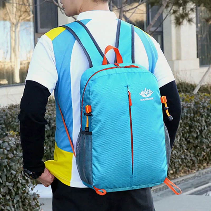 Waterproof Backpack For Outdoor Travel Light weight Foldable Casual Day Pack