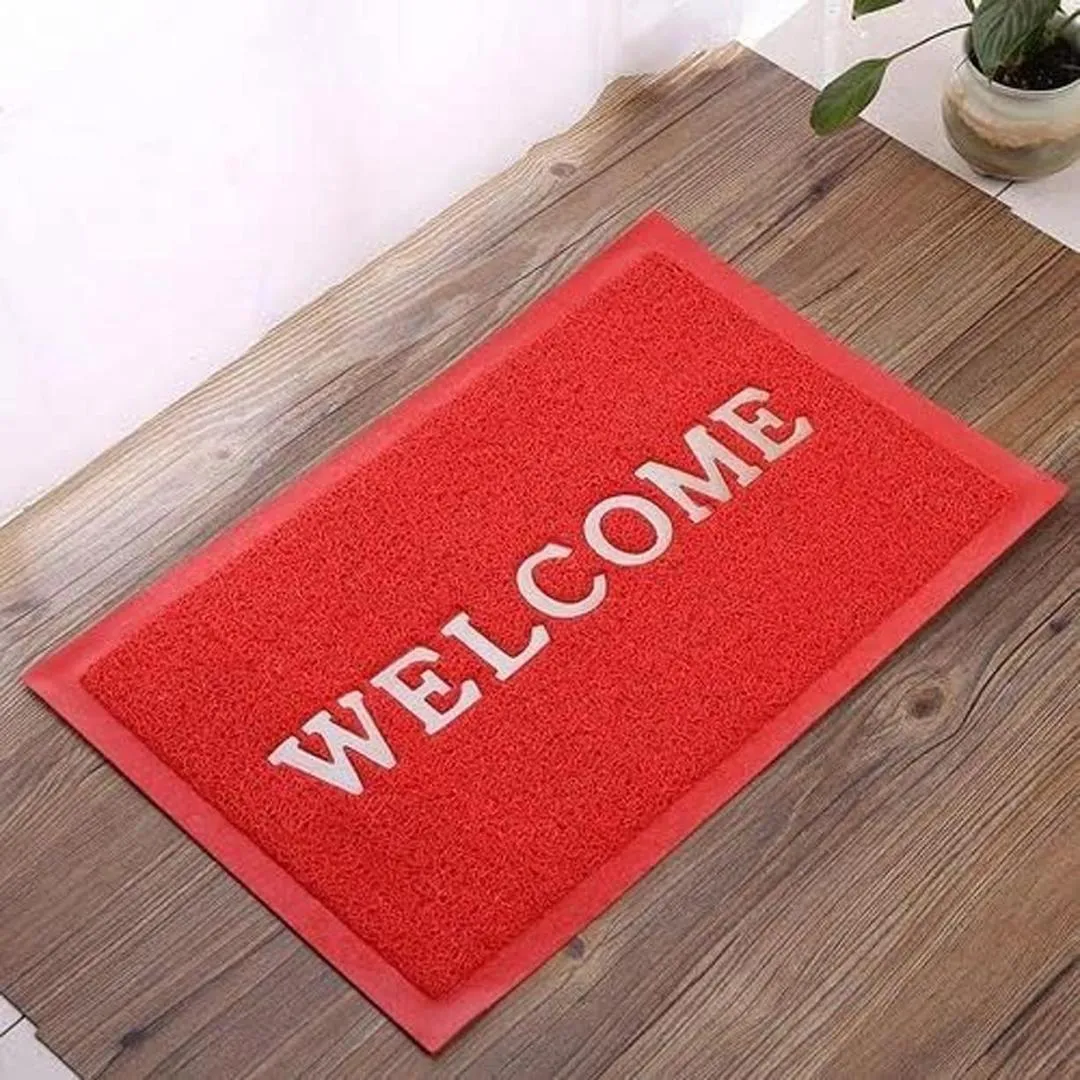 Welcome Door Mat For Home Rubber Mat