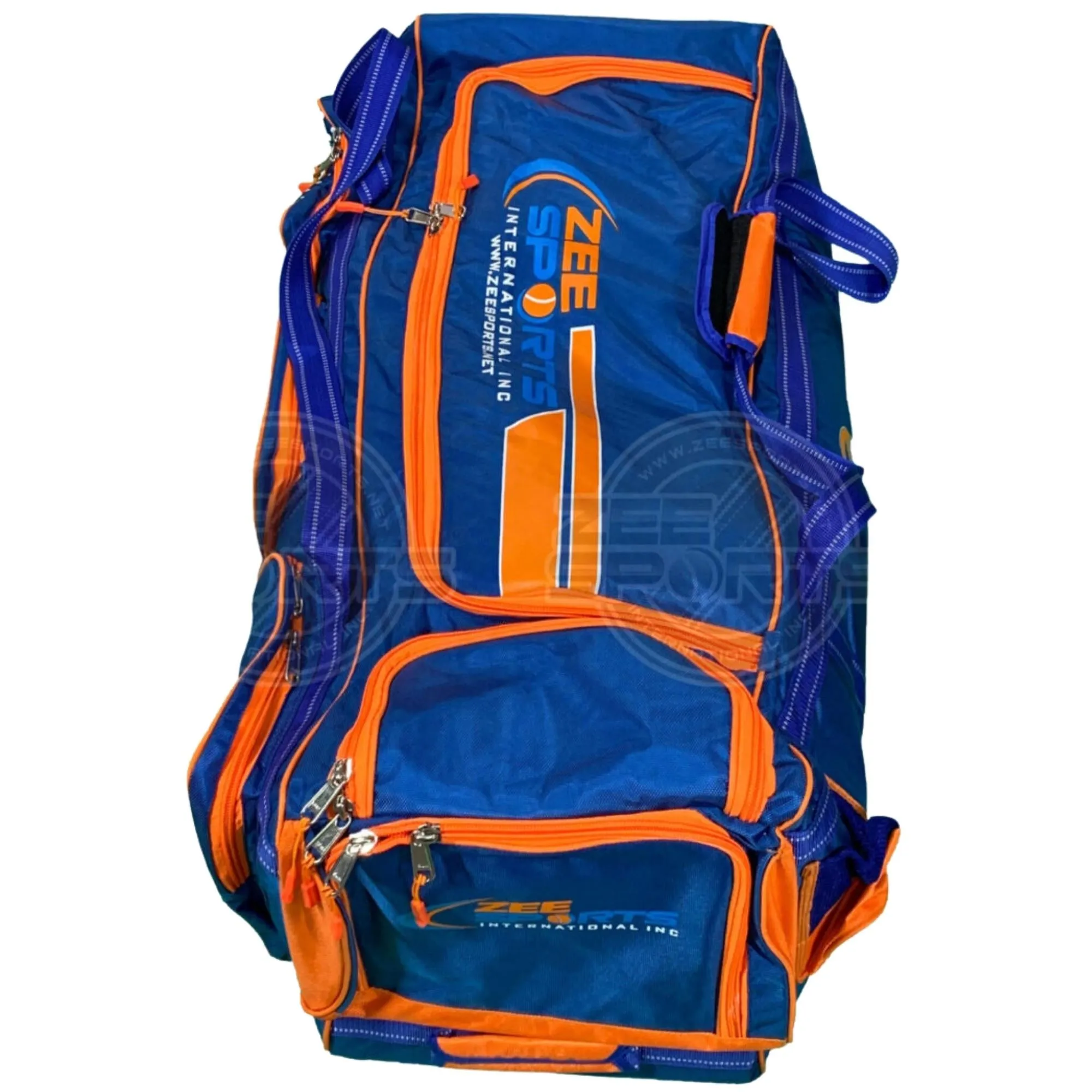 Zee Sports Kit Bag Blue and Orange Color Combination