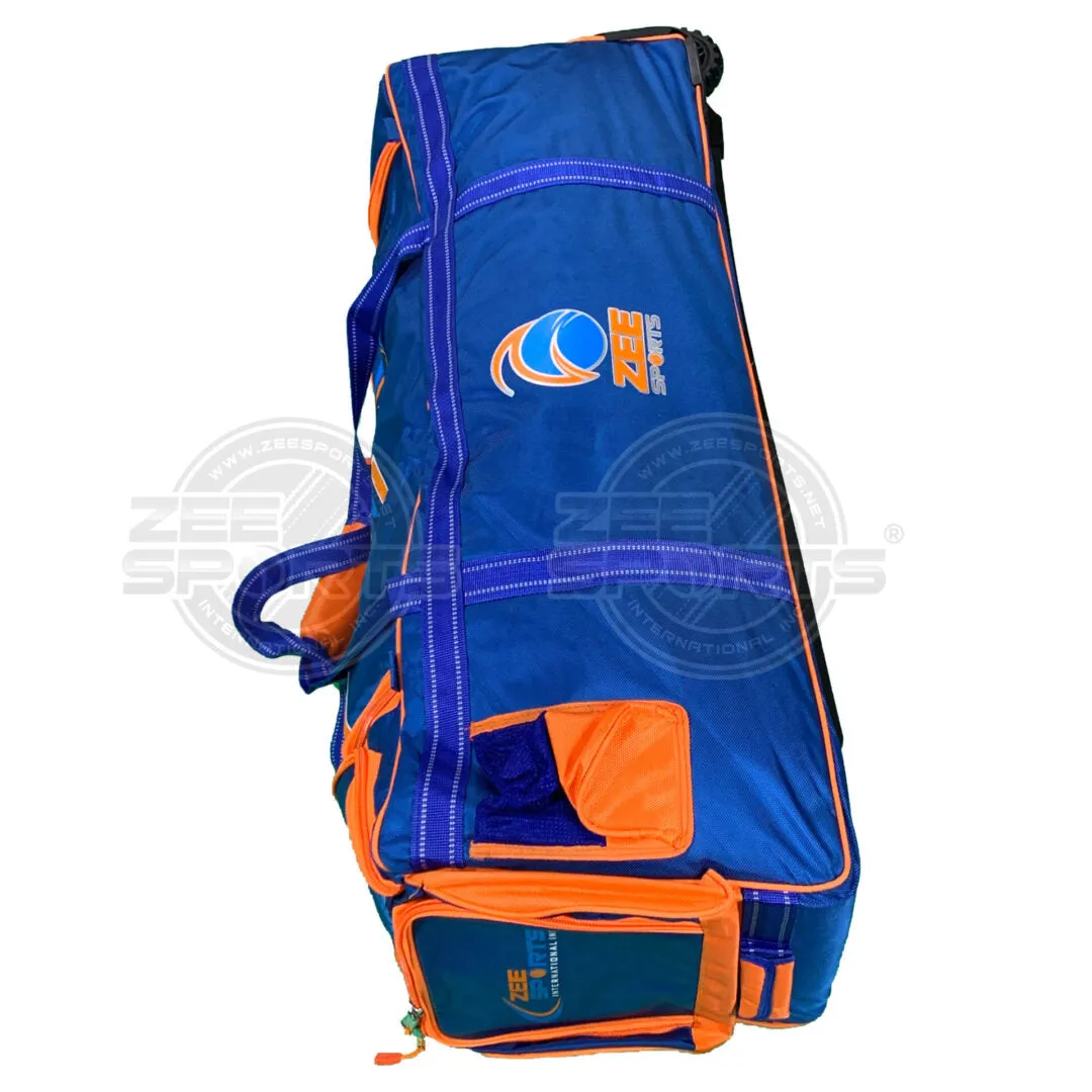 Zee Sports Kit Bag Blue and Orange Color Combination